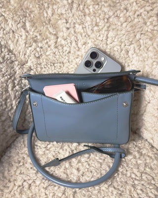 Triplo Shoulder bag in Denim Blue