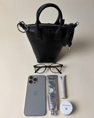 Mini Concierge Tote – Leather Crossbody