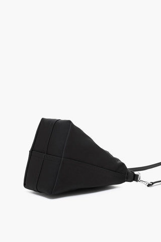Mini Concierge Tote – Black Nylon Crossbody