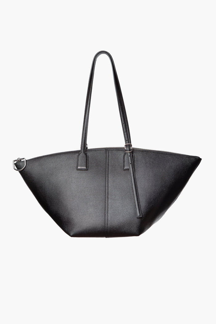 Concierge Tote: Medium Classic in Stamped Leather