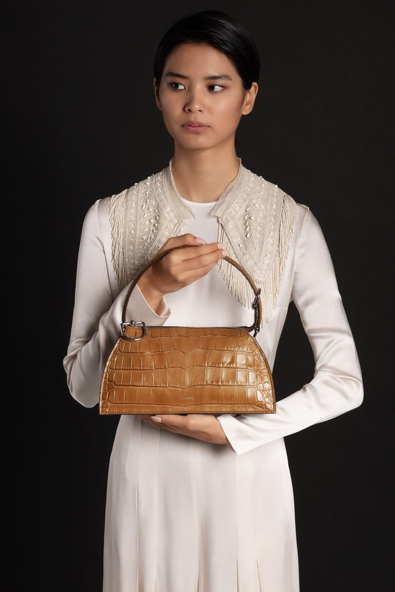 Troisième Top Handle Satchel in Crumble