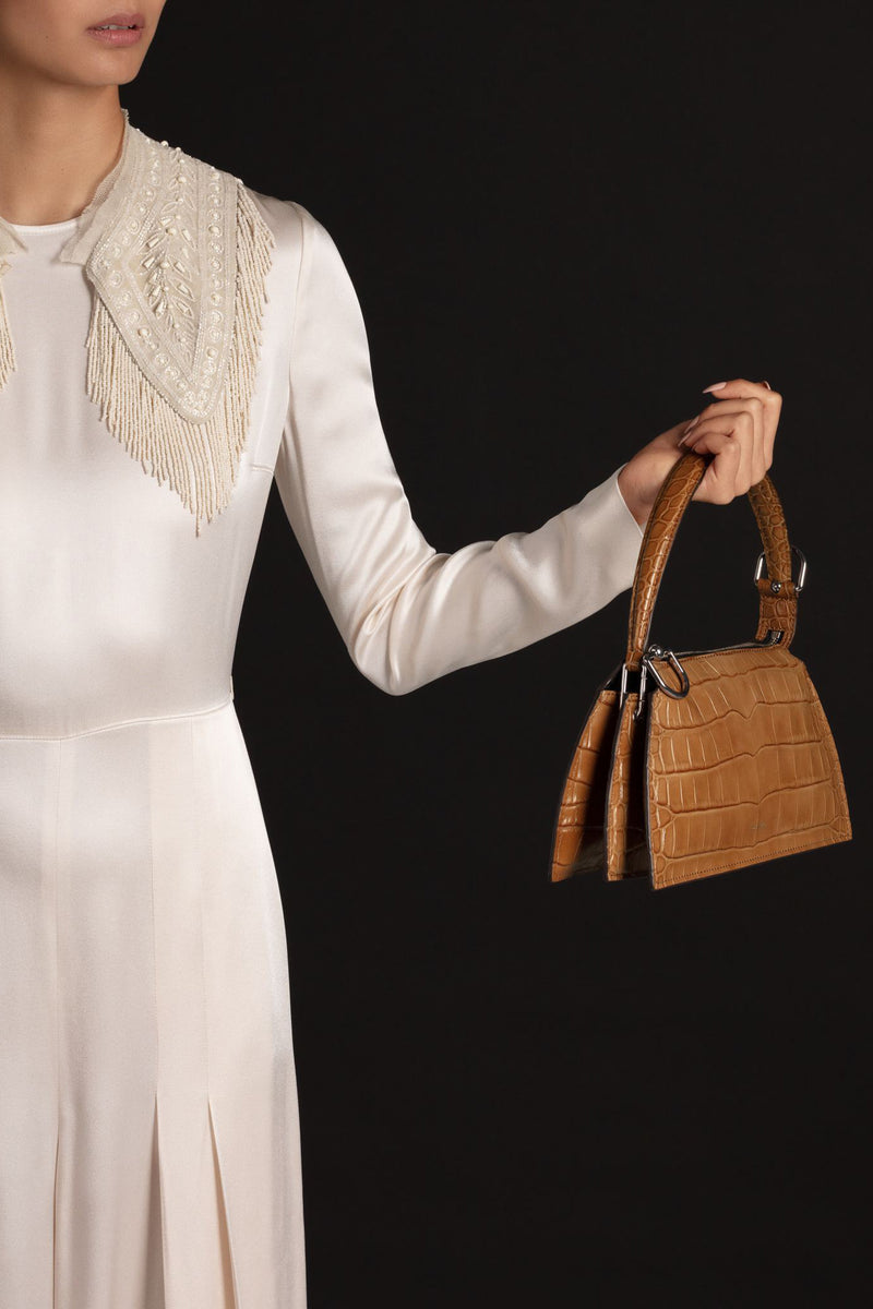 Troisième Top Handle Satchel in Crumble
