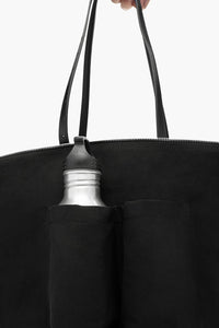 Concierge Tote: Medium Classic in Stamped Leather